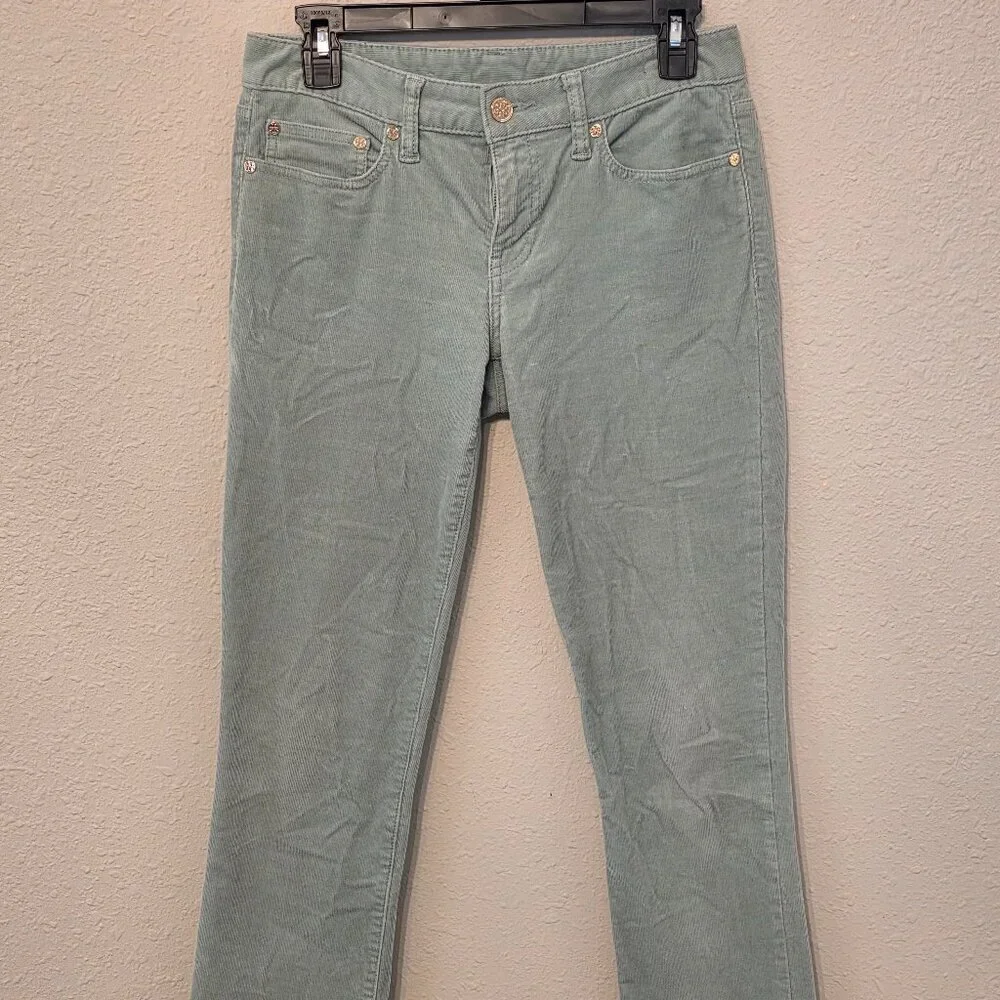 Tory Burch Women's Ivy Super Skinny Cord Pants, Size 26